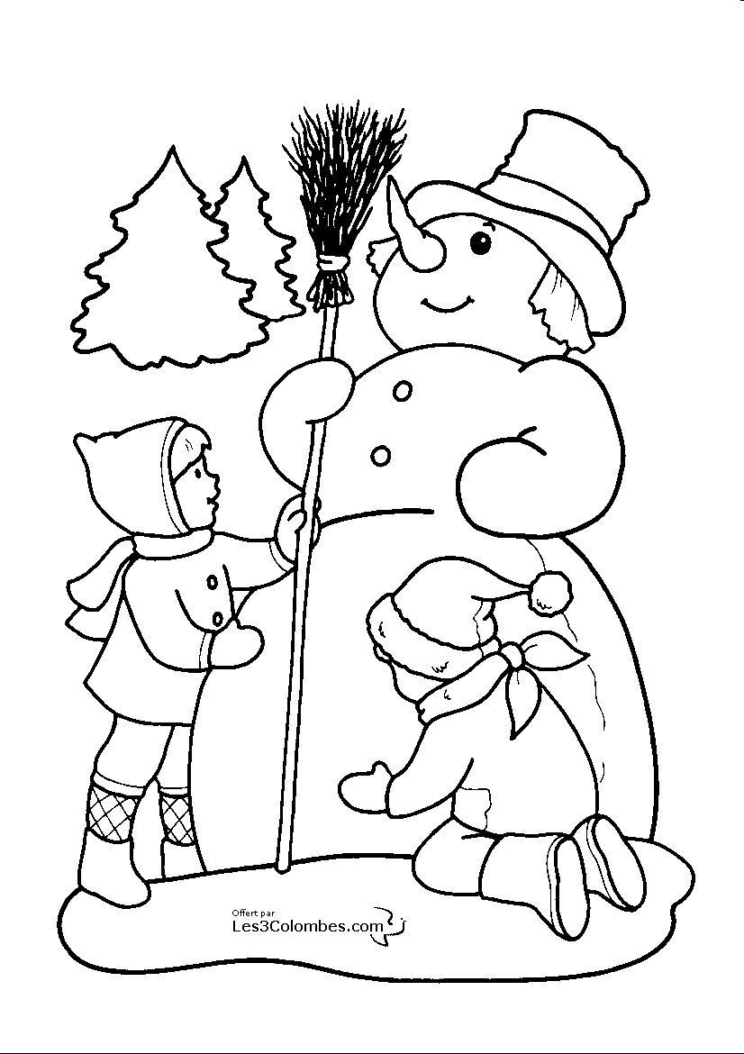 coloriage de noel